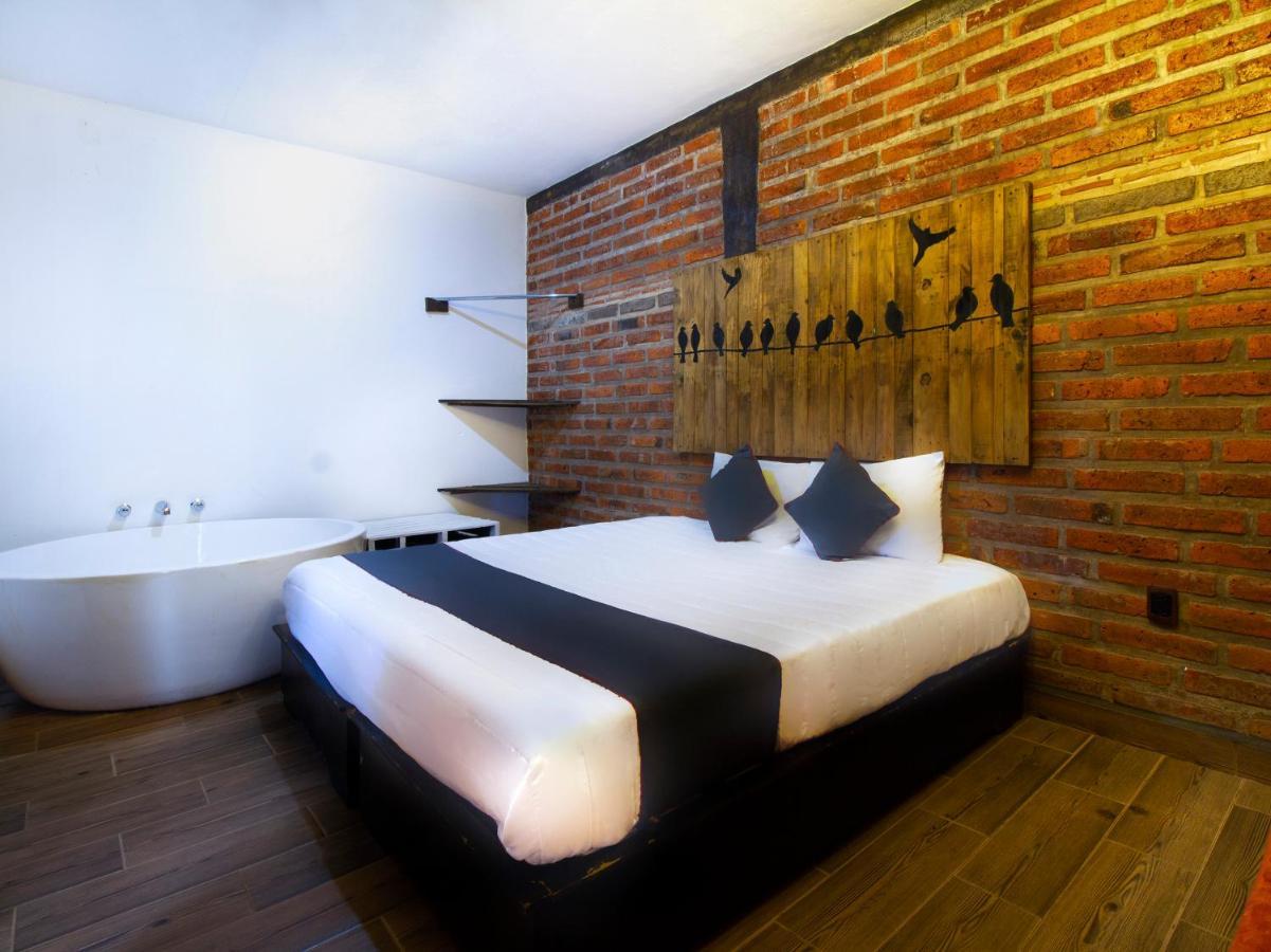Hotel Cabañas Azul Tequilana Arandas Exterior foto