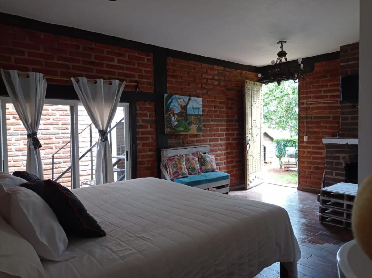 Hotel Cabañas Azul Tequilana Arandas Exterior foto